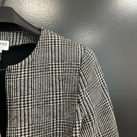 Armani size 40 (6) vintage large wrap bow blazer - Picture 4 of 13